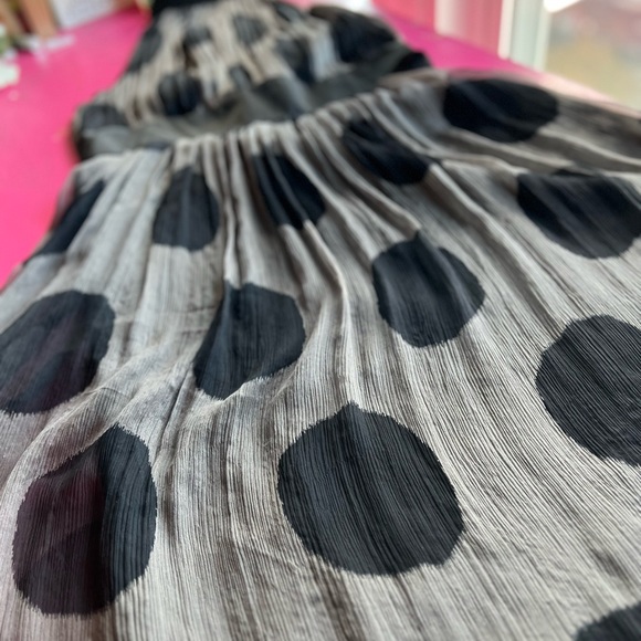 Zara polka dot party dress L - Picture 5 of 7